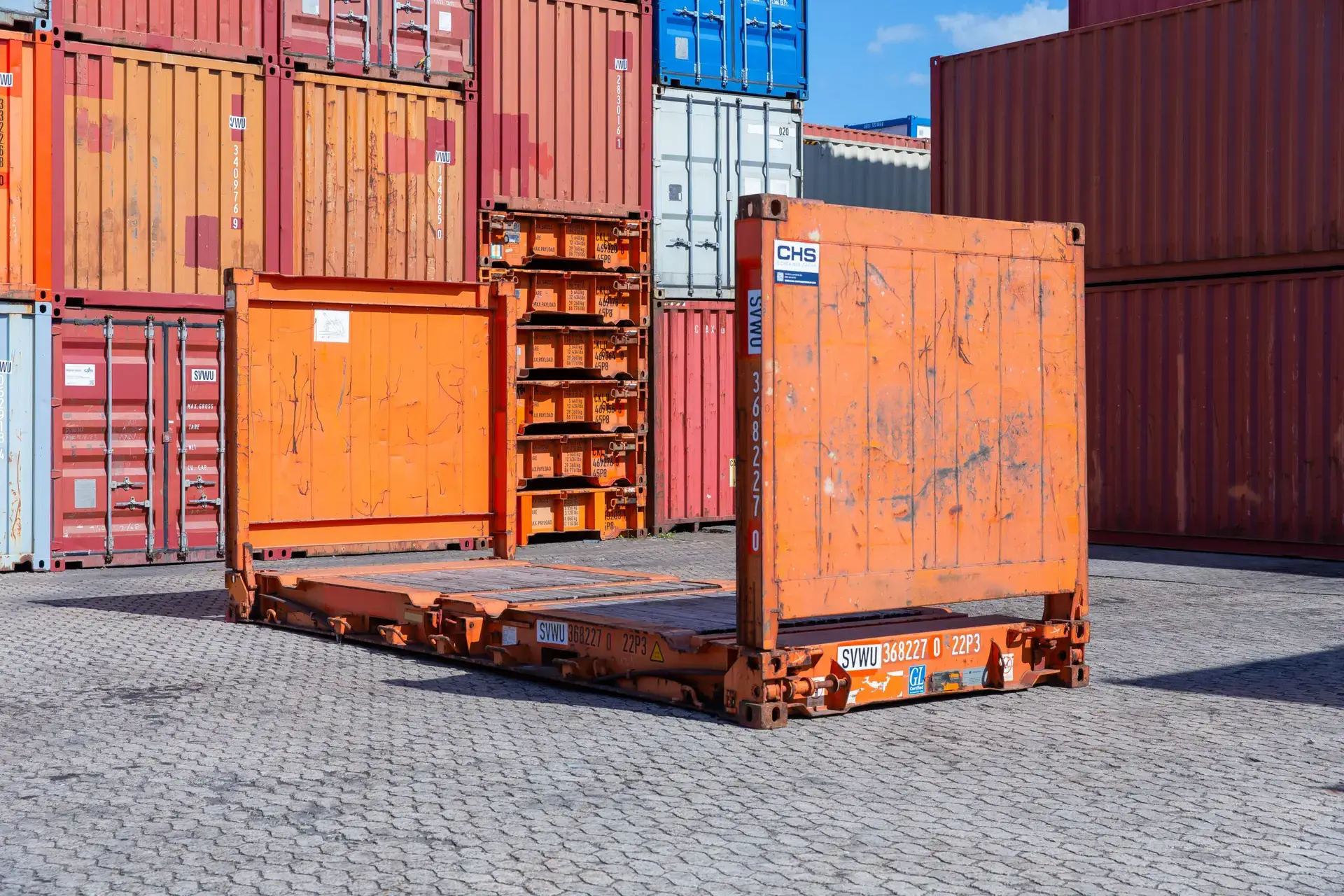 flat packed 20ft shipping container​
