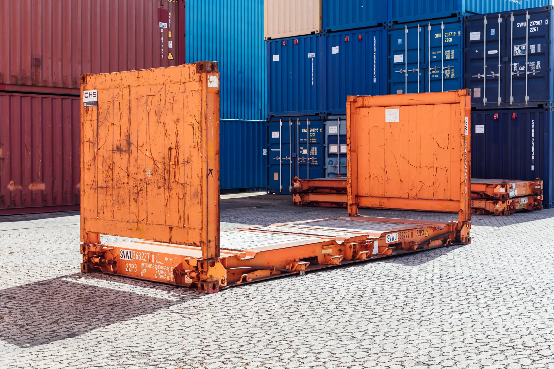 flat packed 20ft shipping container​