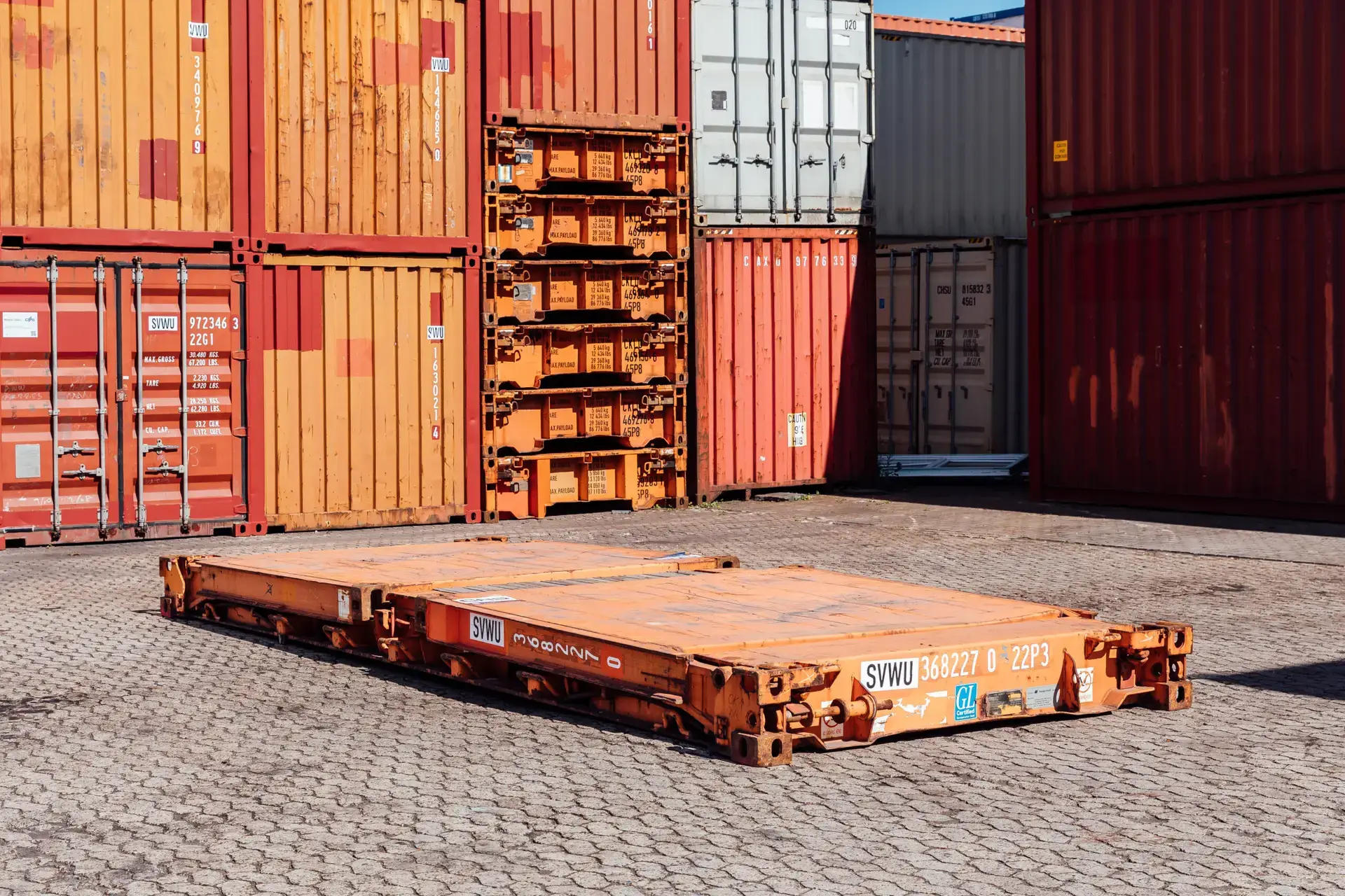flat packed 20ft shipping container​