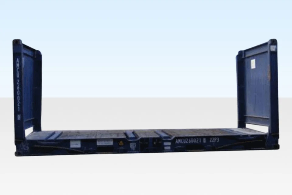 20ft flat rack shipping container