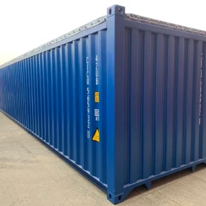 open top shipping container
