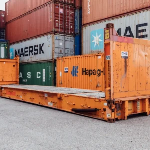 40ft flat rack shipping containers