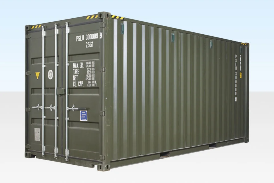 20ft high cube shipping containers