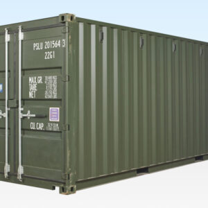 20ft double door shipping container