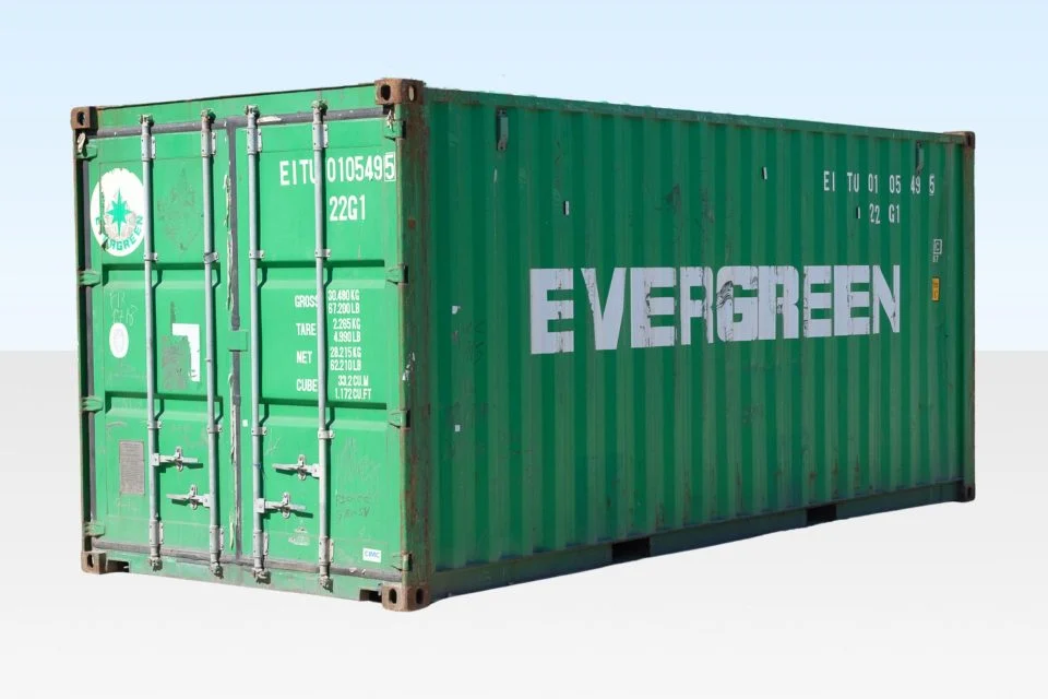 20ft high cube shipping container