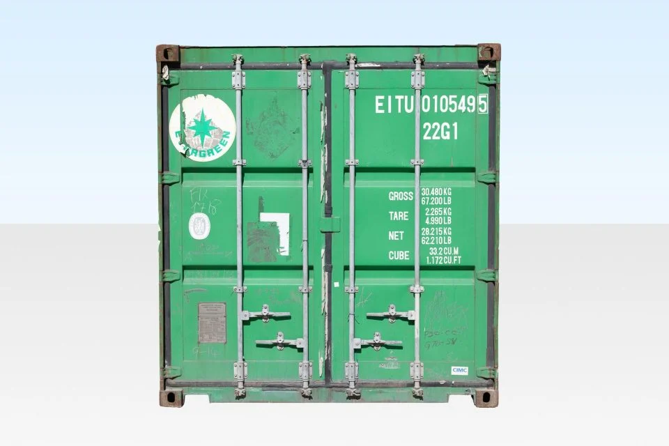 20ft high cube shipping container