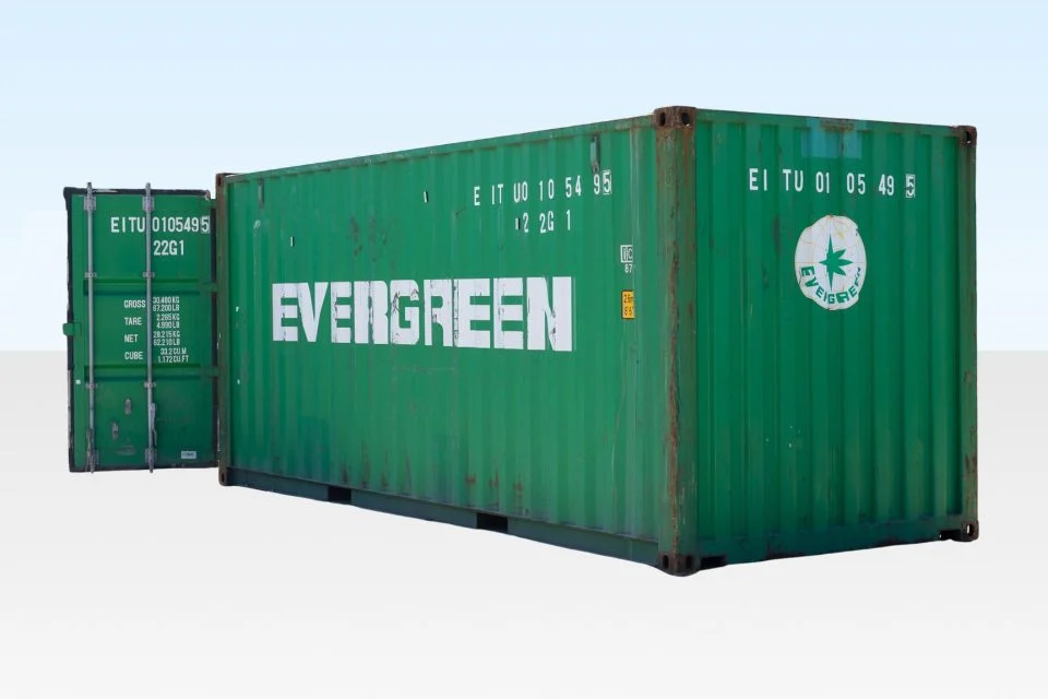 20ft high cube shipping container