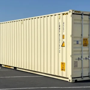 40ft 1-trip new high cube double door conex shipping container
