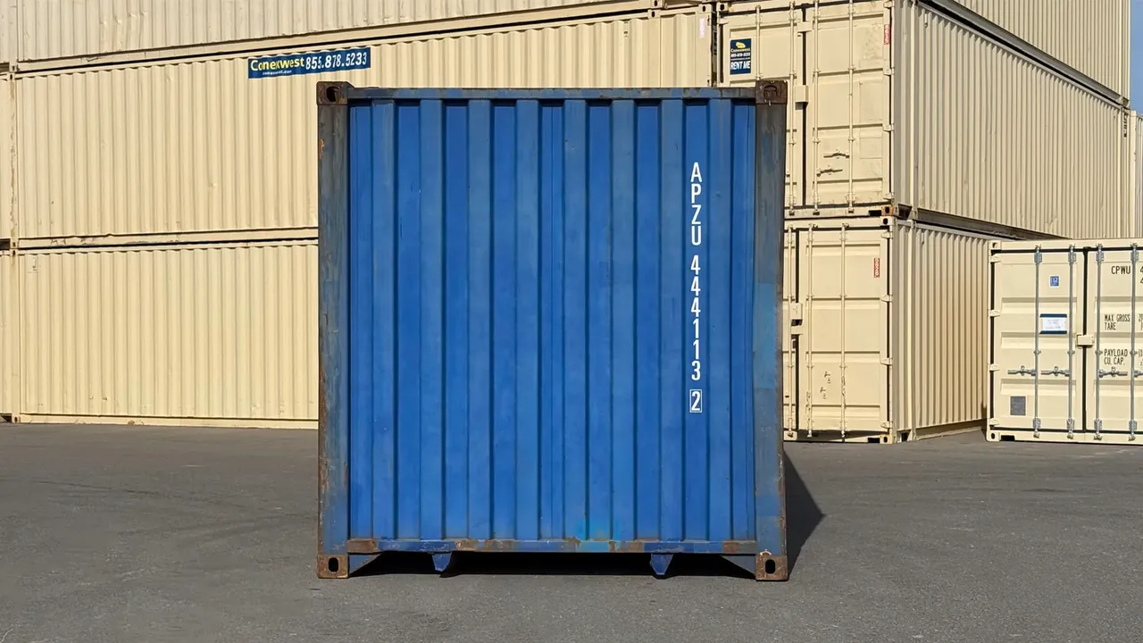 40ft used shipping container