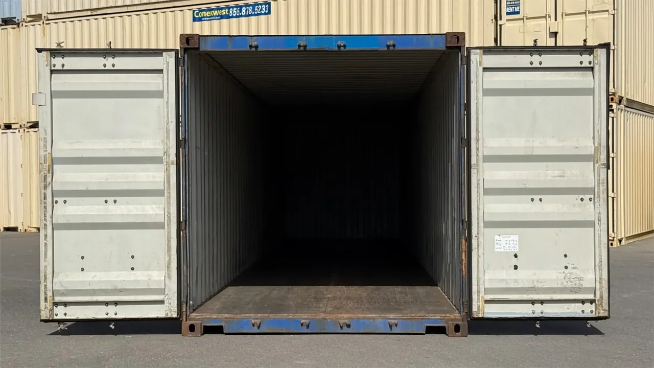 40ft used shipping container