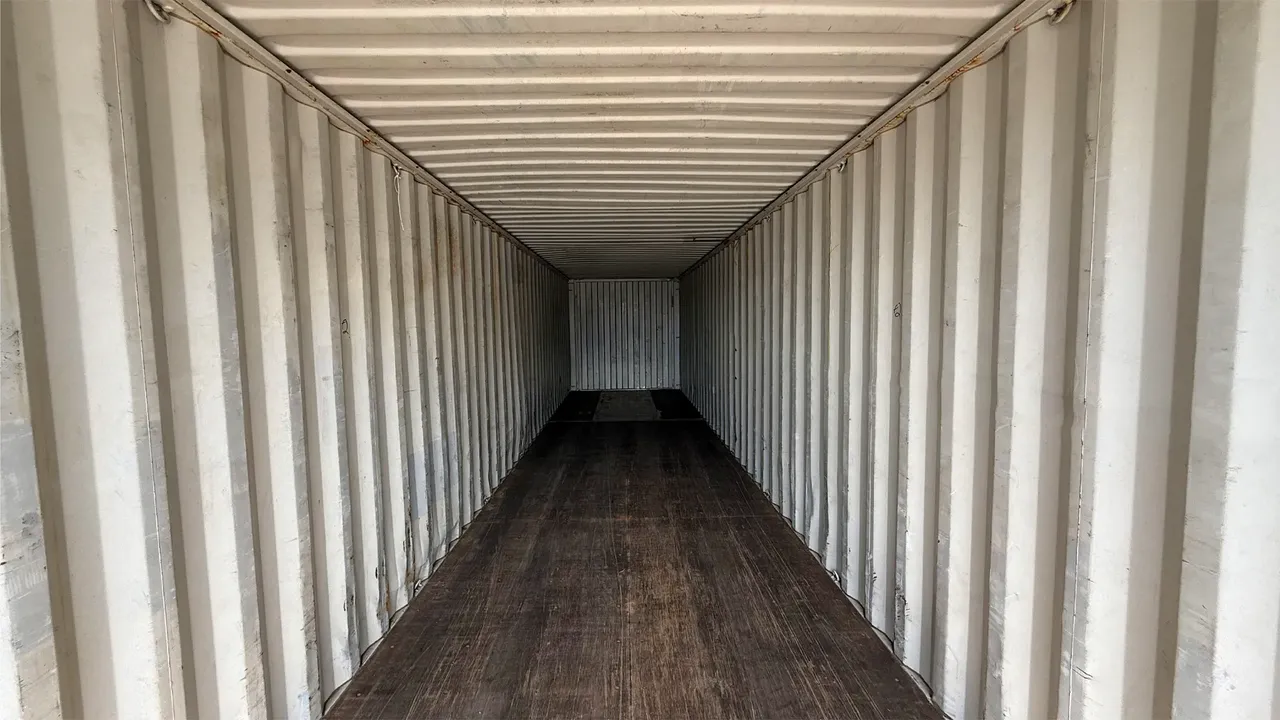 40ft used shipping container