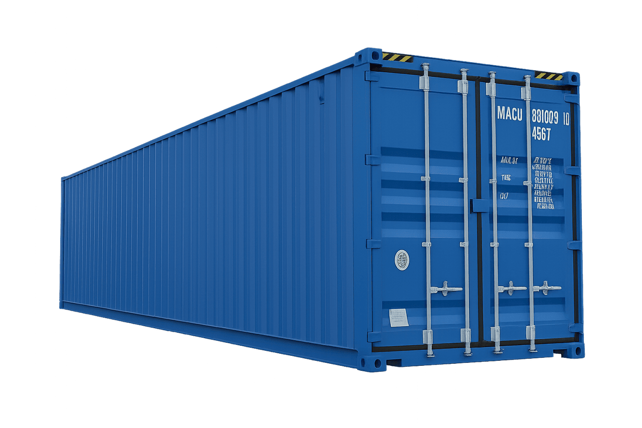 40ft open top shipping container